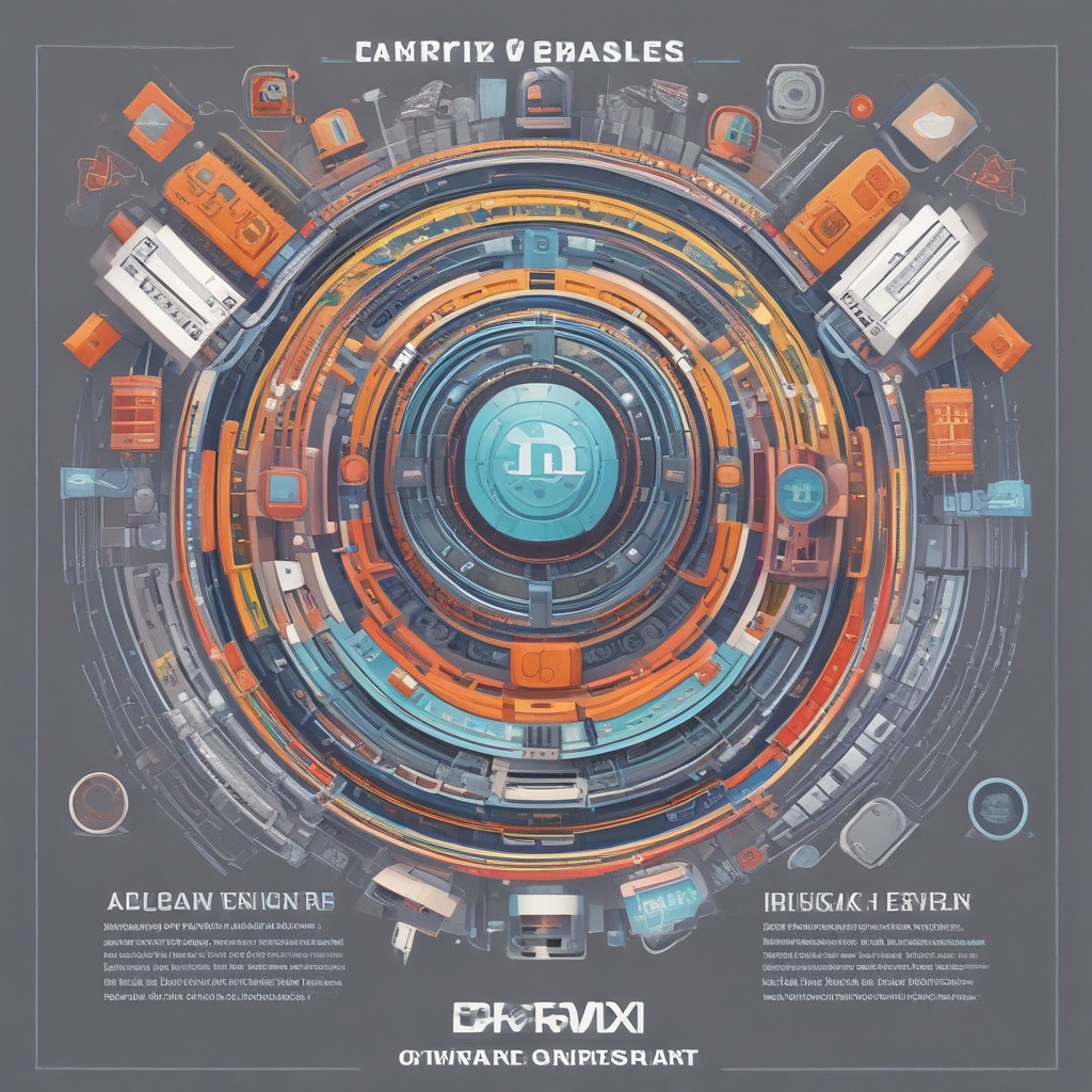 Ad promoting various features